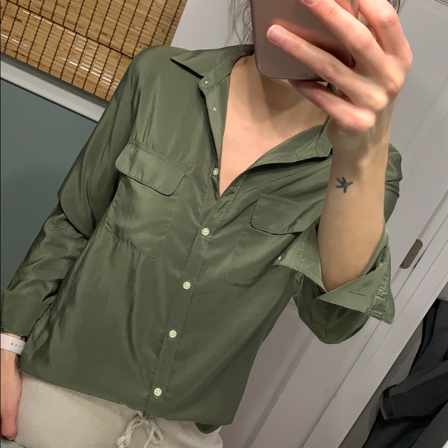 Float Tunic Button Down